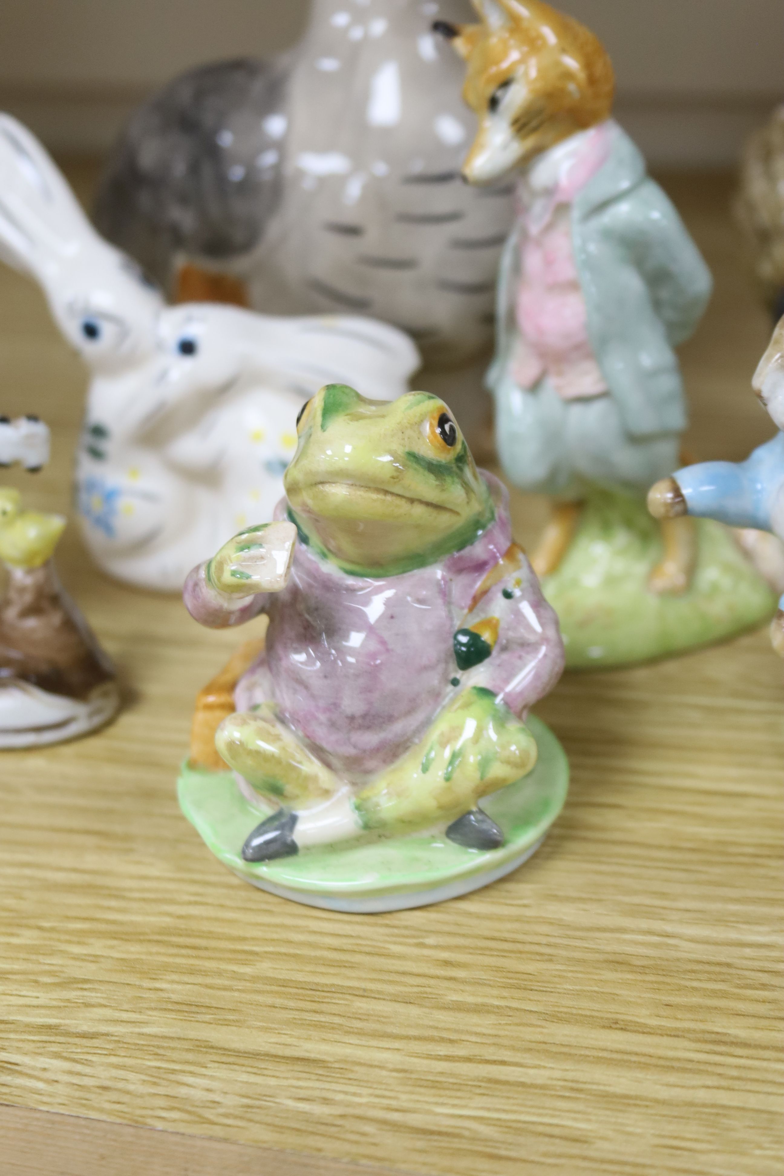 8 Beswick Beatrix Potter characters and 3 others